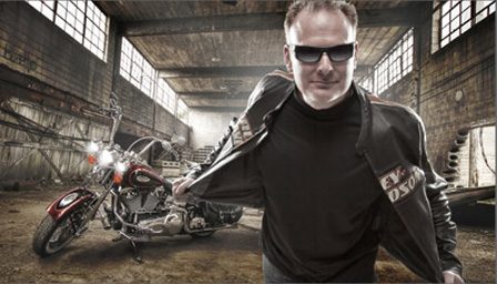 Paul Crave Biker - composite portrait